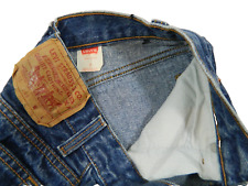 Jeans jeans azul vintage verdadeiro Levi's 501 XX EUA feito etiqueta 7 medida tamanho 24x31 comprar usado  Enviando para Brazil