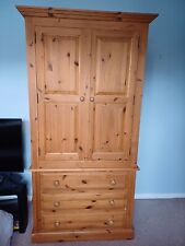 Pine wardrobe 3 for sale  CHESTERFIELD