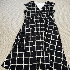 Used, Gilli Knit Crossover Front Dress Black L for sale  Shipping to South Africa