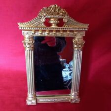 STUNNING ANTIQUE STYLE REPRODUCTION GILT ROMAN COLUMNS STYLE MIRROR for sale  Shipping to South Africa