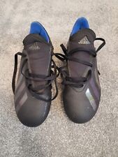 Boys blavk adidas for sale  HAILSHAM