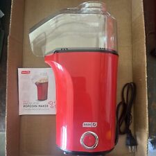 Dash Fresh Pop Red Hot Air Popcorn Maker 16 Cups NEW OPEN BOX for sale  Shipping to South Africa