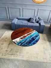 Ocean epoxy table for sale  Shipping to Ireland