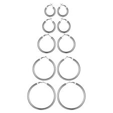 Thick hoop earrings for sale  USA