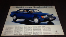 Mercedes w124 reklame gebraucht kaufen  München