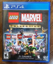 Lego Marvel Collection (PlayStation 4, 2019) Super Heroes 1 + 2 + Avengers comprar usado  Enviando para Brazil