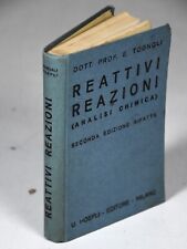 1934 hoepli reattivi usato  Italia