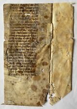 Latin vellum codex for sale  UK