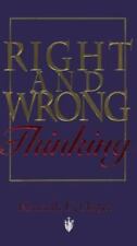 Right wrong thinking for sale  USA