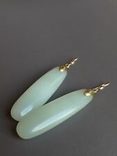 Ted Muehling 18k gold Large Hand Cut Serpentine Earrings, signed! One of a kind. for sale  Seattle
