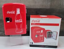 Usado, Mini refrigerador termoelétrico clássico Coca-Cola refrigerador pacote com 6 carro/casa comprar usado  Enviando para Brazil