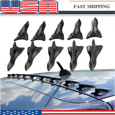 10Pack Shark Fin Diffuser Vortex Generator Universal Car Roof Spoiler Bumper Set for sale  Shipping to South Africa