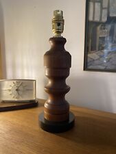 Wooden lamp base for sale  LINCOLN