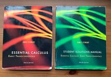 Essential Calculus Early Transcendentals edição especial. James Stewart com soluções comprar usado  Enviando para Brazil