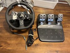 Logitech G920 USB Steering Wheel & Pedals PC, Xbox - Black, used for sale  Shipping to South Africa