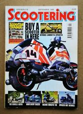Magazine scootering motorcycle for sale  DARLINGTON