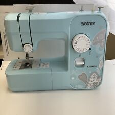 Brother LX3817A 17-Stitch Lightweight Full Size Sewing Machine Blue, used for sale  Shipping to South Africa