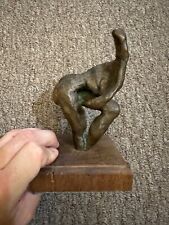 Figura de torso de bronce artistas estudio estudiante impresionista segunda mano  Embacar hacia Argentina