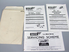 Vintage scalextric booklets for sale  SHEFFIELD