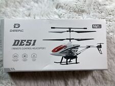 Used, DEERC DE51 Remote Control Helicopter Altitude Hold RC Helicopters with Gyro f... for sale  Shipping to South Africa