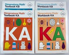 Libros de texto de matemáticas de Dimensions KA KB de tapa blanda *Haz tu propio paquete* segunda mano  Embacar hacia Argentina