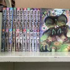 Made In Abyss Vol.1-12 Kompletny zestaw komiksów Japoński Ver Manga Akihito Tsukushi na sprzedaż  Wysyłka do Poland