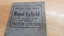 Instruction book o.h.v for sale  NORTHWICH