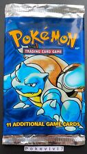 Occasion, BOOSTER Wizards Pokemon Base Set BLASTOISE Vide / Empty / Open / NO CARDS ! d'occasion  Valognes