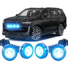 Usado, Grelha de lente azul estilo Raptor luz 4XLED para Honda Civic Sedan 4 portas 2004-2015 comprar usado  Enviando para Brazil