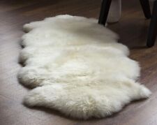 Double Pelt Sheep Skin Rug - Ivory Sheep skin rug 2 x 6 Australian Sheepskin Rug for sale  Shipping to South Africa