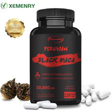 Maca preta peruana 30000mg - Energia e resistência, impulsionador de testosterona masculino, usado comprar usado  Enviando para Brazil