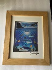 Framed dolphin print for sale  Poughkeepsie