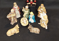 ceramic nativity sets for sale  HEREFORD