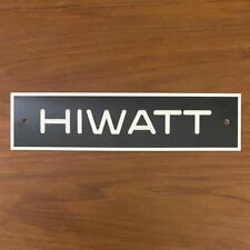 Hiwatt guitar amp for sale  LONDON