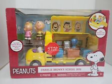 Peanuts Charlie Brown School Bus / Classroom 11 Piece Set by Just Play 2015 for sale  Shipping to South Africa