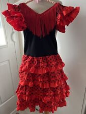 spanish flamenco dress for sale  LINCOLN