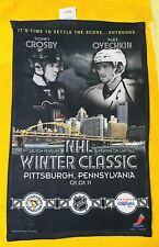 Toalha de duelo 2011 NHL Winter Classic -Pittsburgh vs. Washington Crosby-Ovechkin comprar usado  Enviando para Brazil