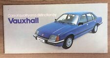 Vauxhall 1978 car for sale  BOLTON