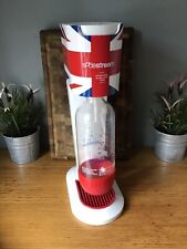 Soda Stream Union Jack Flag Design Rare Edition With Gas Bottle + Drinks Bottle for sale  Shipping to South Africa
