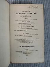 EAST INDIA VADE MECUM by Williamson revised Gilchrist 1825 RARE Guide Palanquins comprar usado  Enviando para Brazil