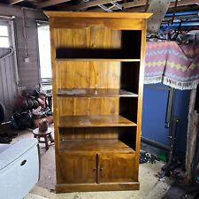 Tall wooden bookcase for sale  BRISTOL