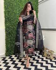 Vestido Salwar Kameez designer feminino indiano calça Kurti Dupatta vestido para festa de casamento. comprar usado  Enviando para Brazil