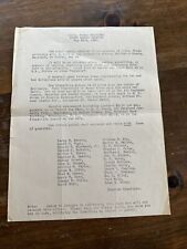 Wwi document 110th for sale  Front Royal