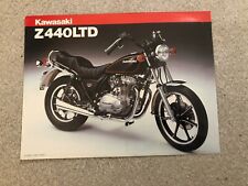 Kawasaki z440ltd brochure for sale  NANTWICH