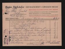 Crossen rechnung 1951 gebraucht kaufen  Leipzig