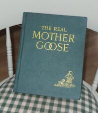 THE REAL MOTHER  GOOSE VINTAGE 1962 CHILDS  BOOK ILLUSTRATED  NURSERY RHYES  HC comprar usado  Enviando para Brazil