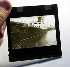 SS Cambria LNWR antique photo history magic lantern slide #6921 for sale  Shipping to South Africa