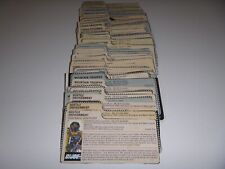 Cartão de arquivo Gi Joe 1985 escolha e escolha cada cartão addtl frete grátis Leia comprar usado  Enviando para Brazil
