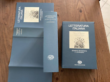 Letteratura italiana asor usato  Treviso