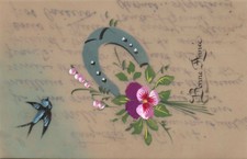 cartes postales anciennes celluloid d'occasion cartes postales anciennes celluloid d'occasion Montbard